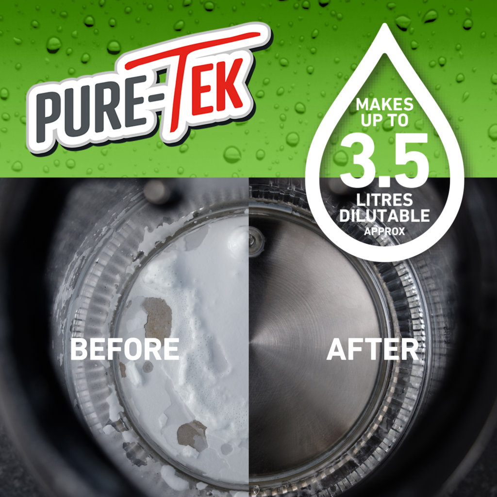 Pure Tek Descaler - Before and After