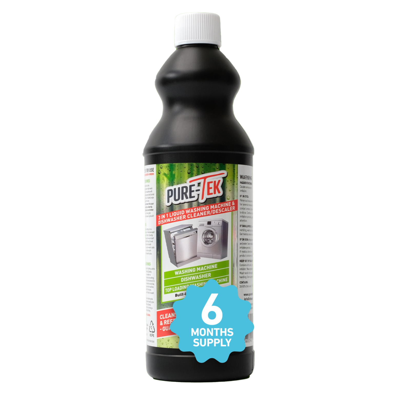 PureTek Washing Machine and Dishwasher Cleaner PureTek