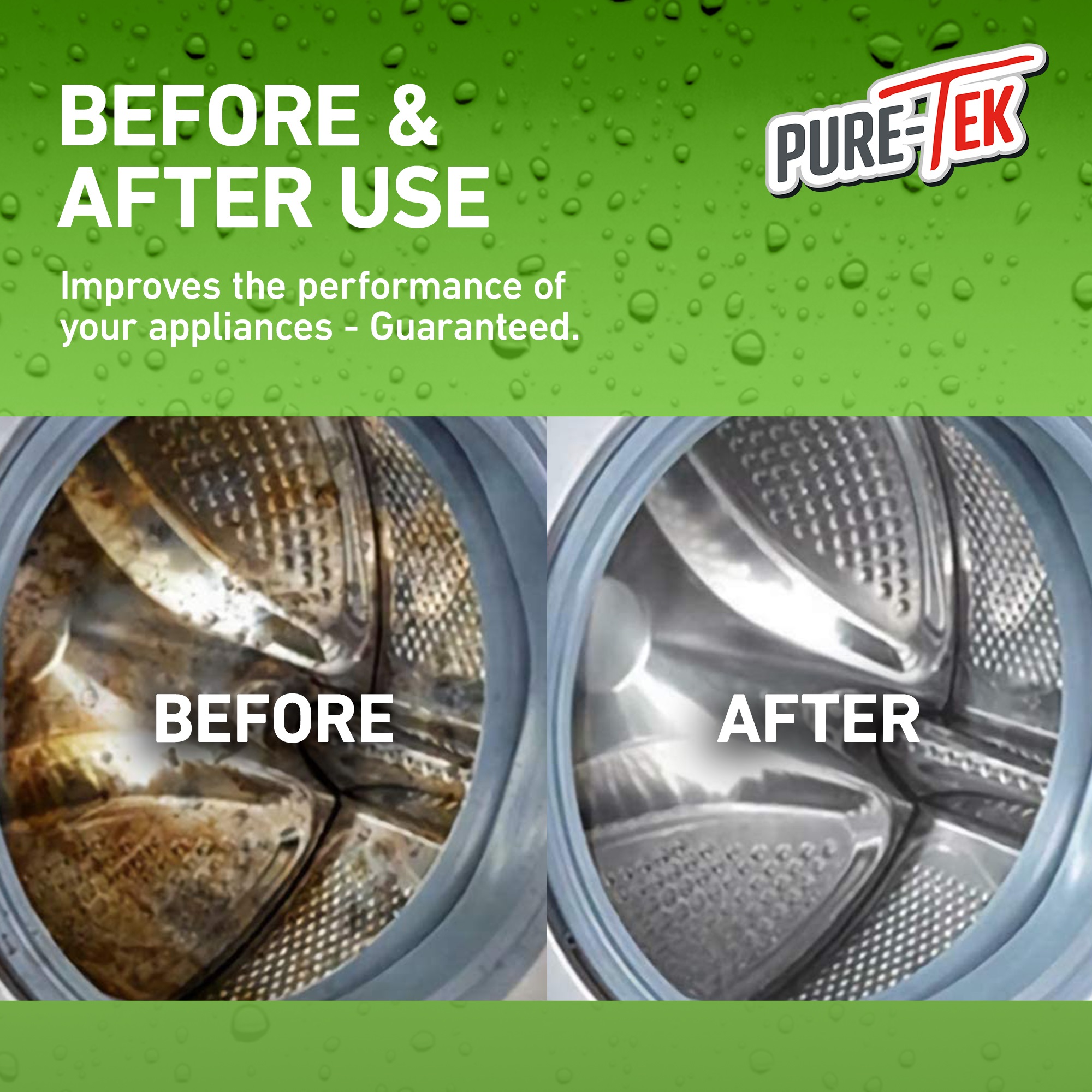 PureTek Washing Machine and Dishwasher Cleaner PureTek